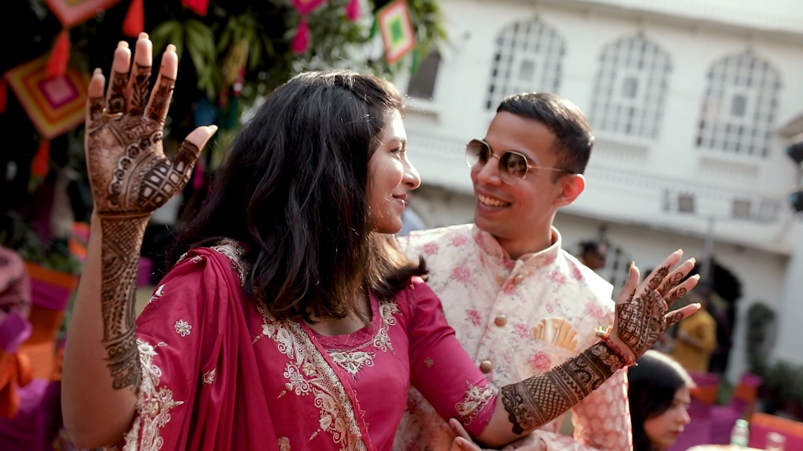 Wedding celebration and event decor at Khandwa Haveli, Jaipur
